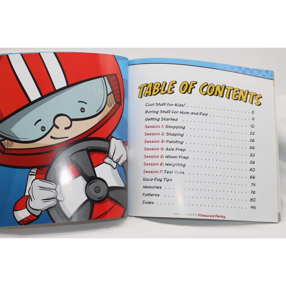 Getting Started in Pinewood Derby Step-By-Step Workbook Building Your First Car - Picture 3 of 8